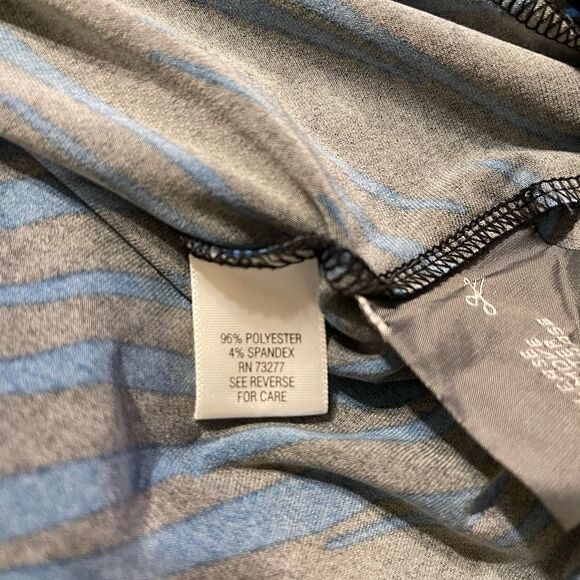 Dana Buchman Blue Pullover Blouse - Picture 7 of 7